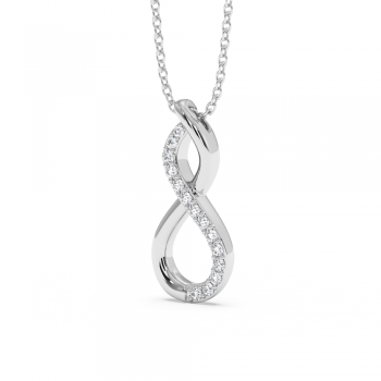 Pandantiv cu Diamante de 0.13ct