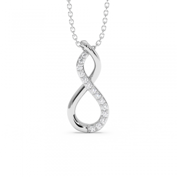 Pandantiv cu Diamante de 0.13ct