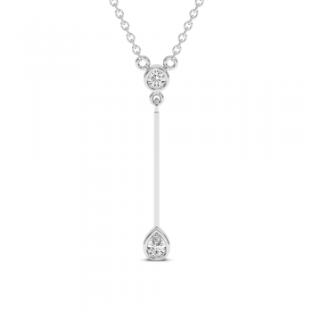 Pandantiv cu diamante de 0.22 ct