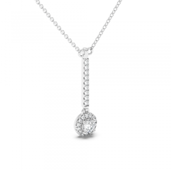 Pandantiv cu diamante de 0.27 ct