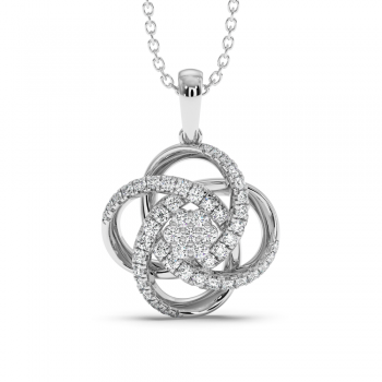 Pandantiv cu Diamante de 0.40ct