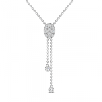 Pandantiv cu diamante de 0.41 ct