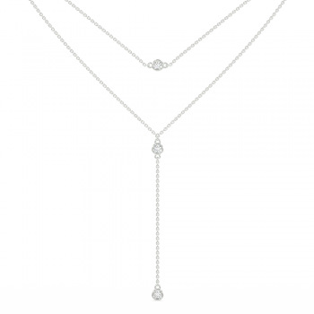 Pandantiv cu diamante de 0.57 ct