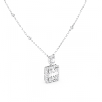 Pandantiv cu diamante de 0.63 ct