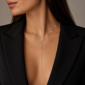Pandantiv cu diamante de 0.78 ct