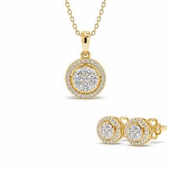 Set de Bijuterii cu Diamante de 0.71 ct