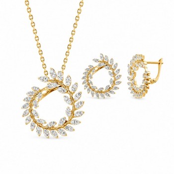 Set de Bijuterii cu Diamante de 1.95 ct