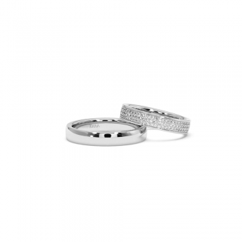 Verighete cu Diamante de 0.70ct