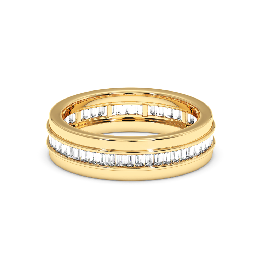 Verighete cu Diamante Baget de 1.03 ct si diamante rotunde de 0.54 ct