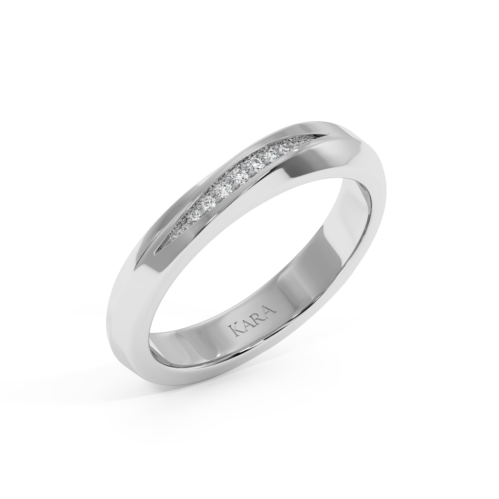 Verighete cu Diamante de 0.03ct