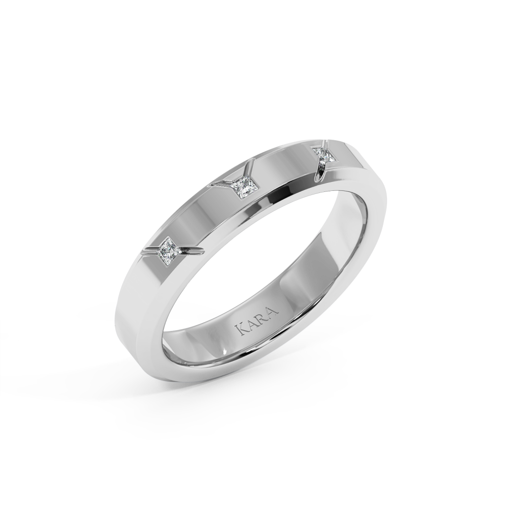 Verighete cu Diamante de 0.06ct