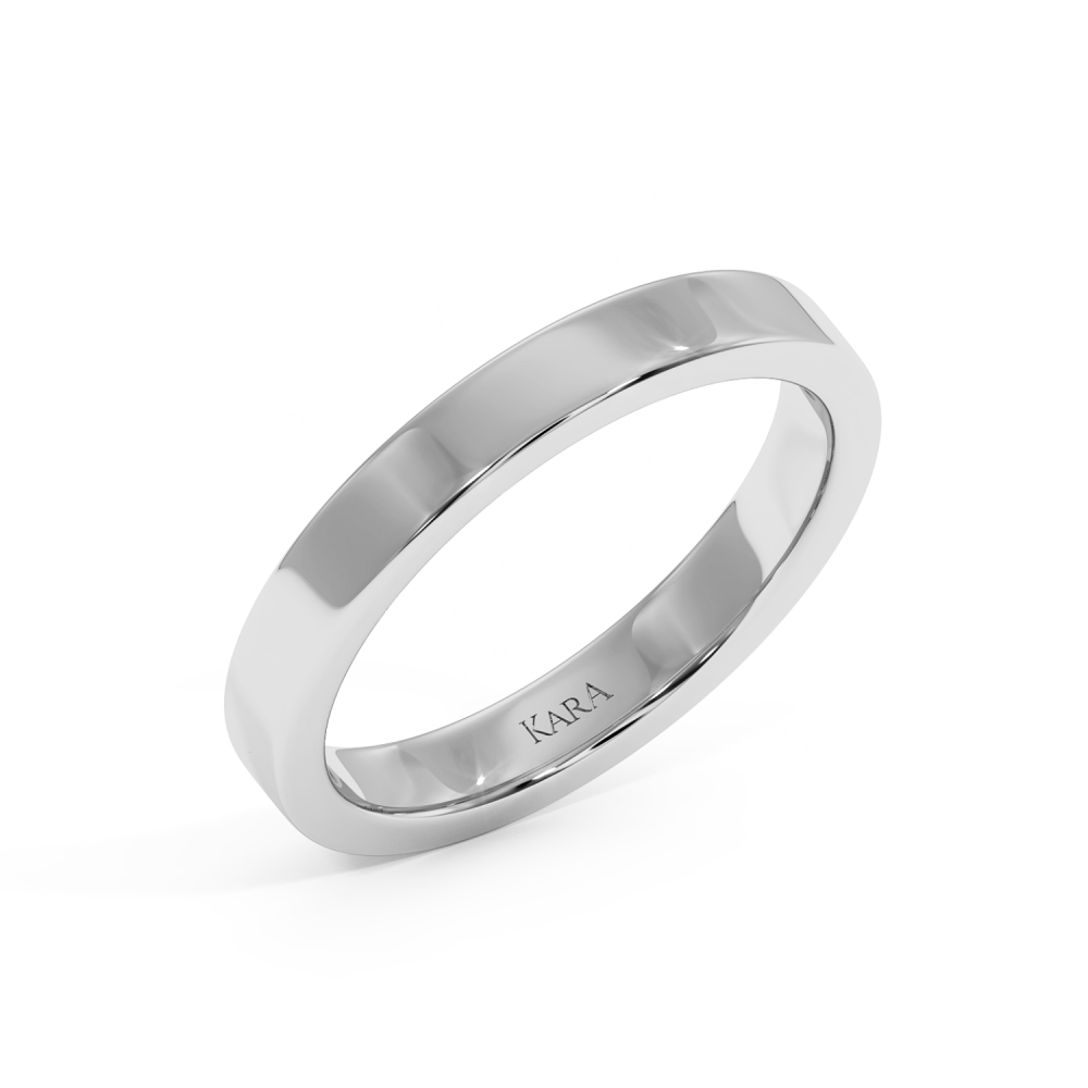 Verighete cu un Diamant Princess Cut de 0.08ct si Diamante Rotunde de 0.18ct